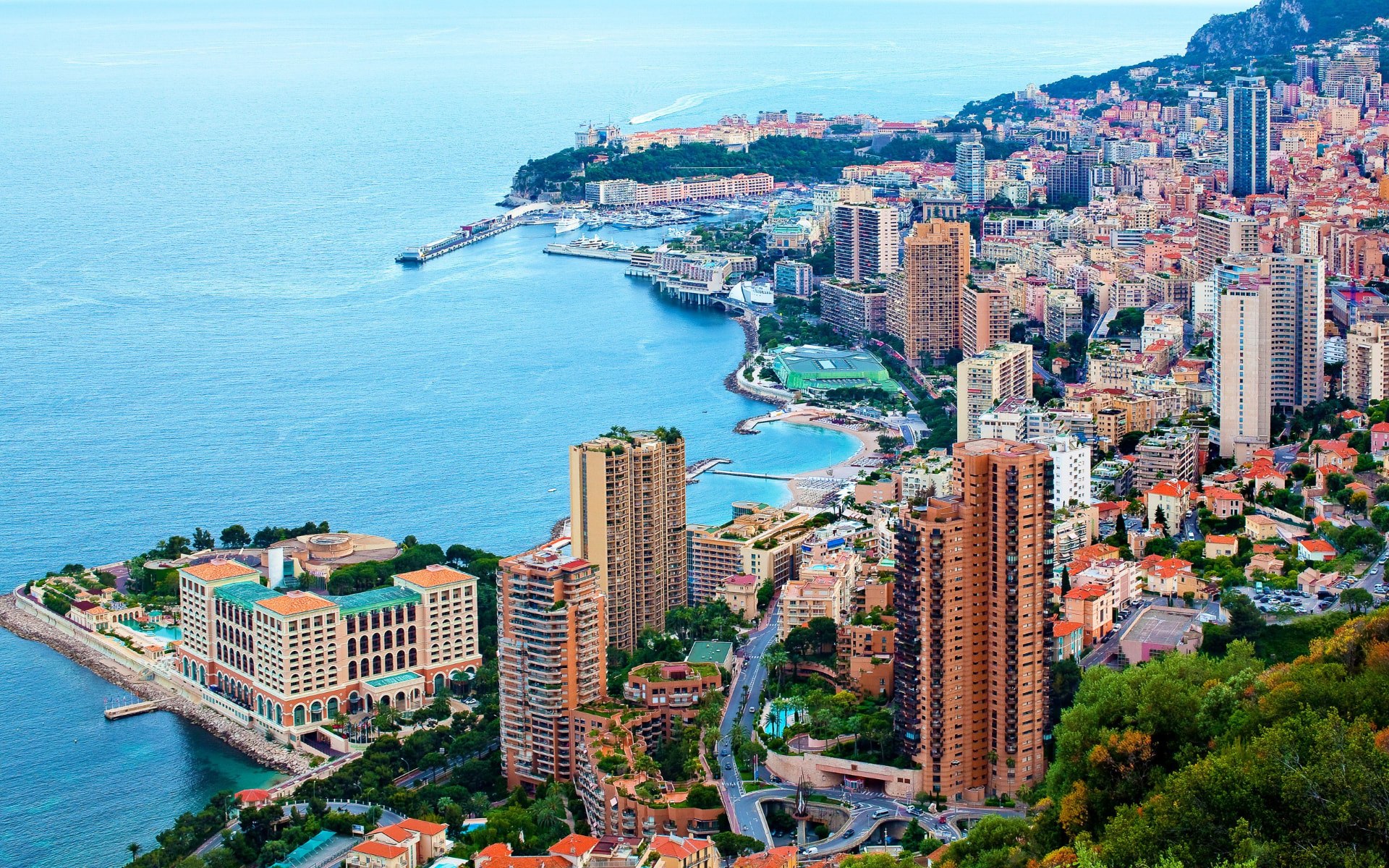 View of Monaco