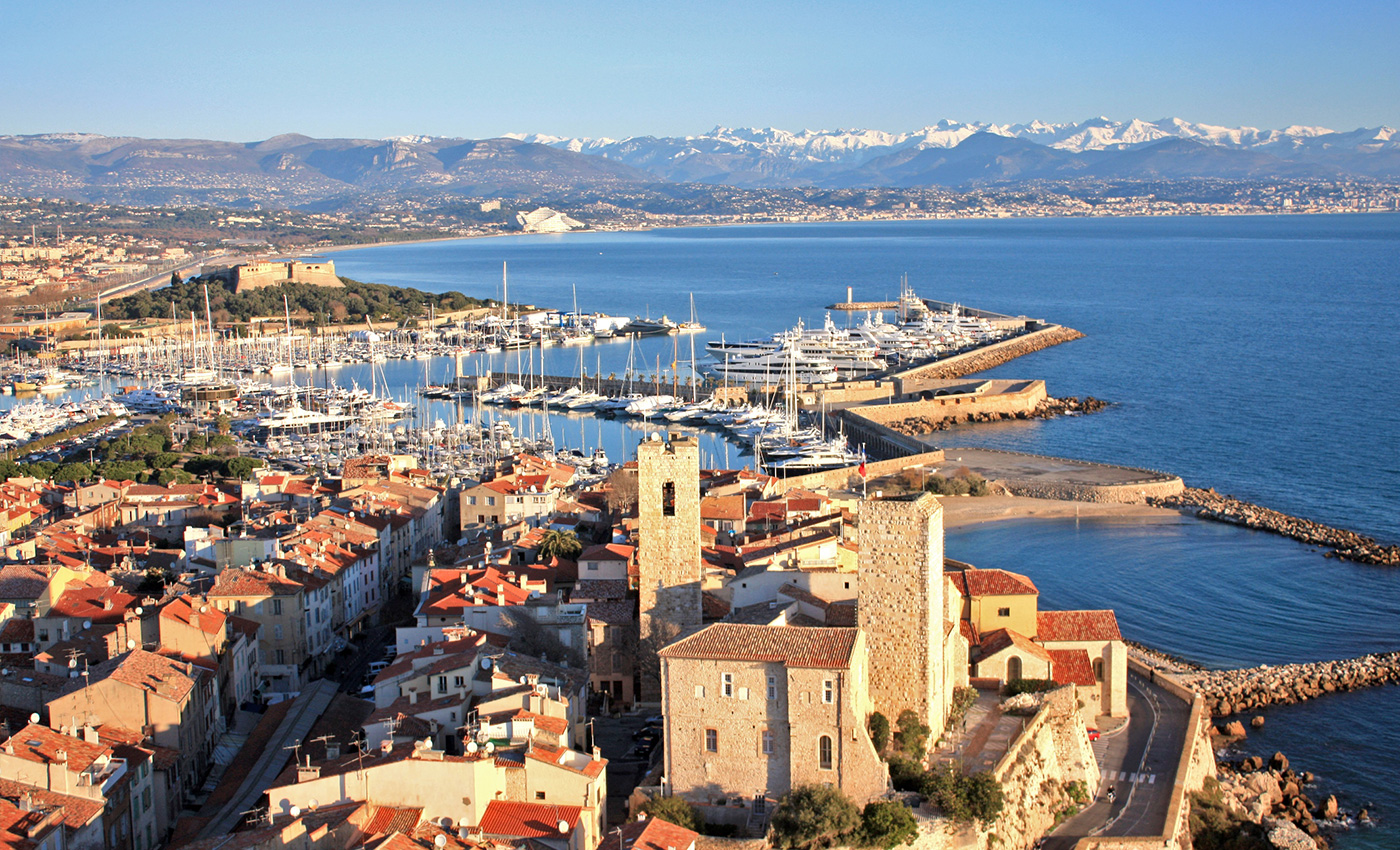 View of Antibes